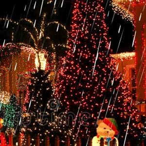 Dazzle Bright Fairy Lights Battery Operated, 4 Pack Total 80FT 240LED Silver Wire Waterproof Battery Operated String Lights, Christmas Decorations for Indoor Outdoor Bedroom Yard Decor, Red