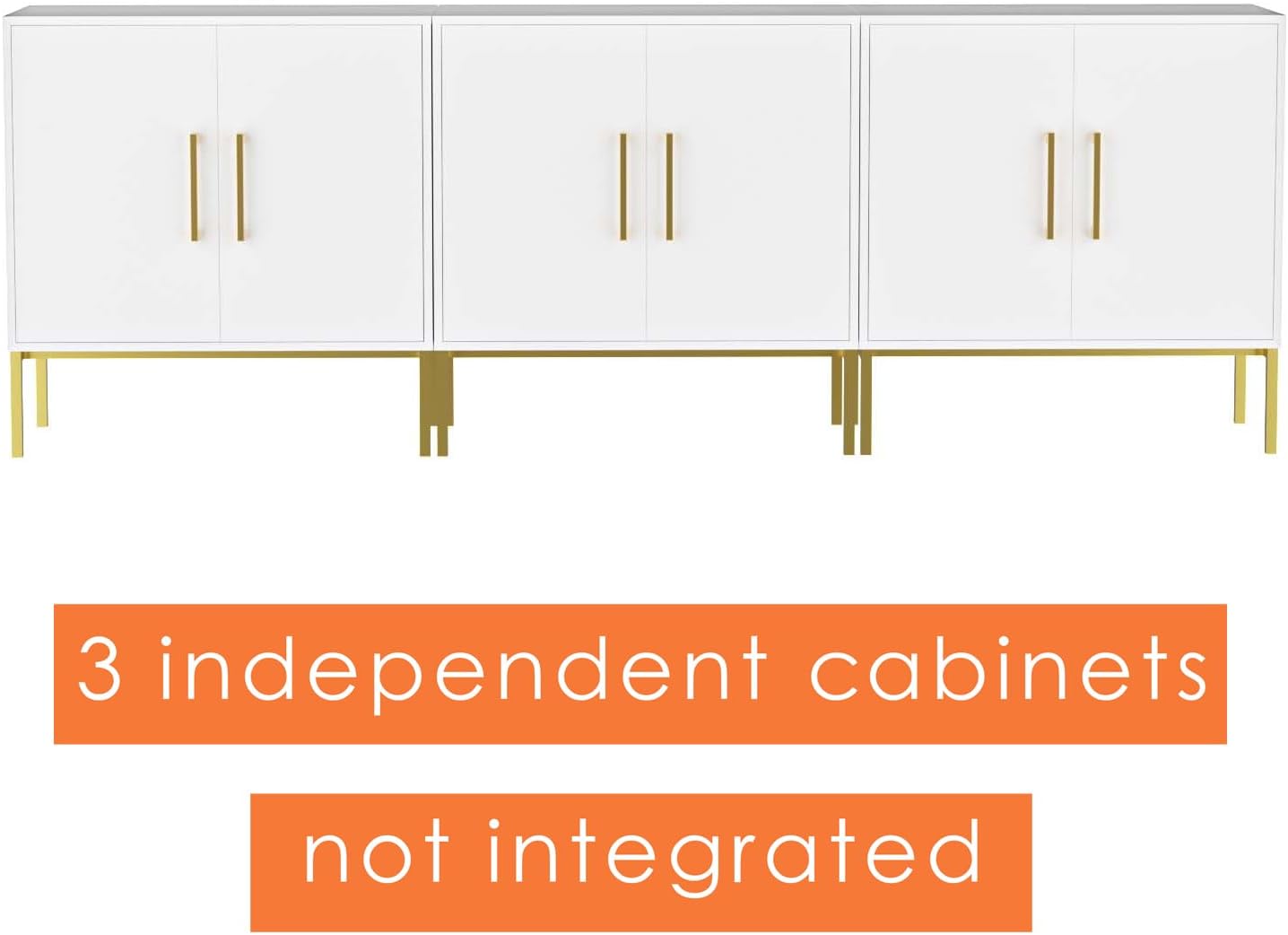 LYNSOM TV Stand for 85 Inch TV, Wood Entertainment Center with Storage Cabinet, TV Cabinet Black, Long Console Table for Living Room, Bedroom