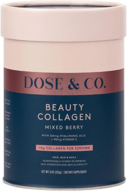 DOSE & CO. Beauty Collagen 9oz Powder