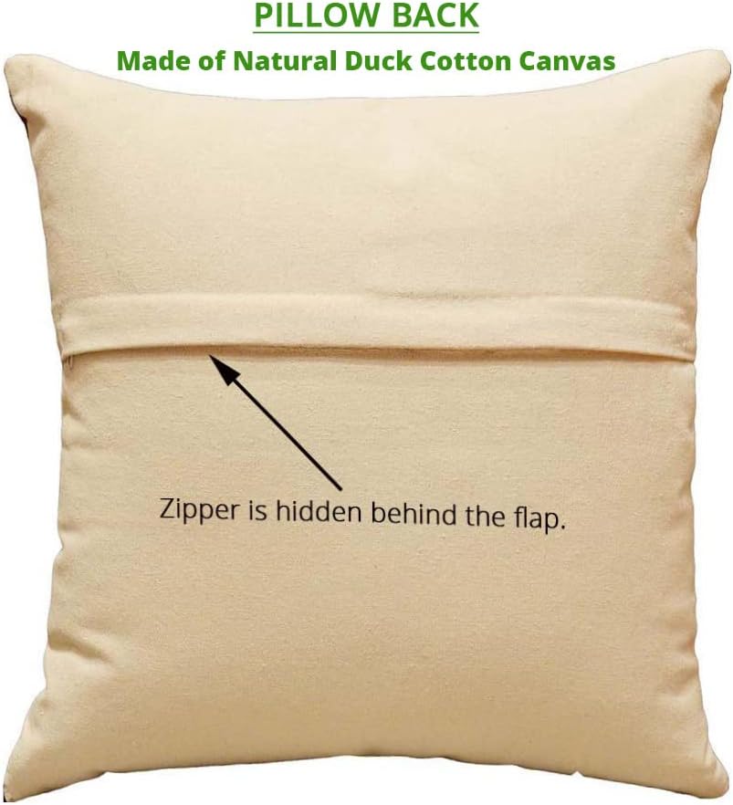 Kandinsky Abstract Pillow Cover - Colorful Modern Throw Pillowcase Chair Cushion Contemporary Farmhouse Sofa Pillowsham Handembroidered Wool Size 18x18