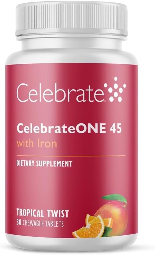 Celebrate Vitamins CelebrateONE 45 One A 45 mg 30 Count