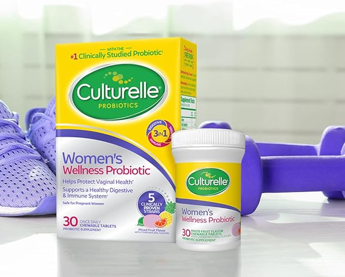 Culturelle Women’s Wellness, Daily Chewable Probiotics 30 Count