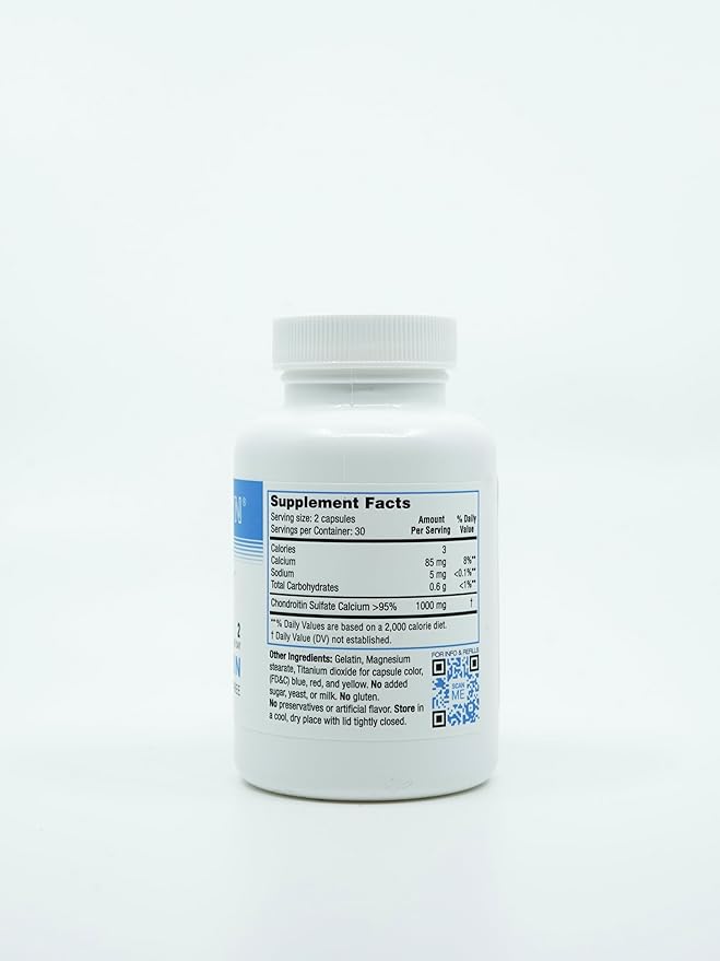 Osteosyn® by Synutra Pure CHONDROITIN Calcium, 30-Day Servings 60 Capsules, 2-Capsule Serving $1.39