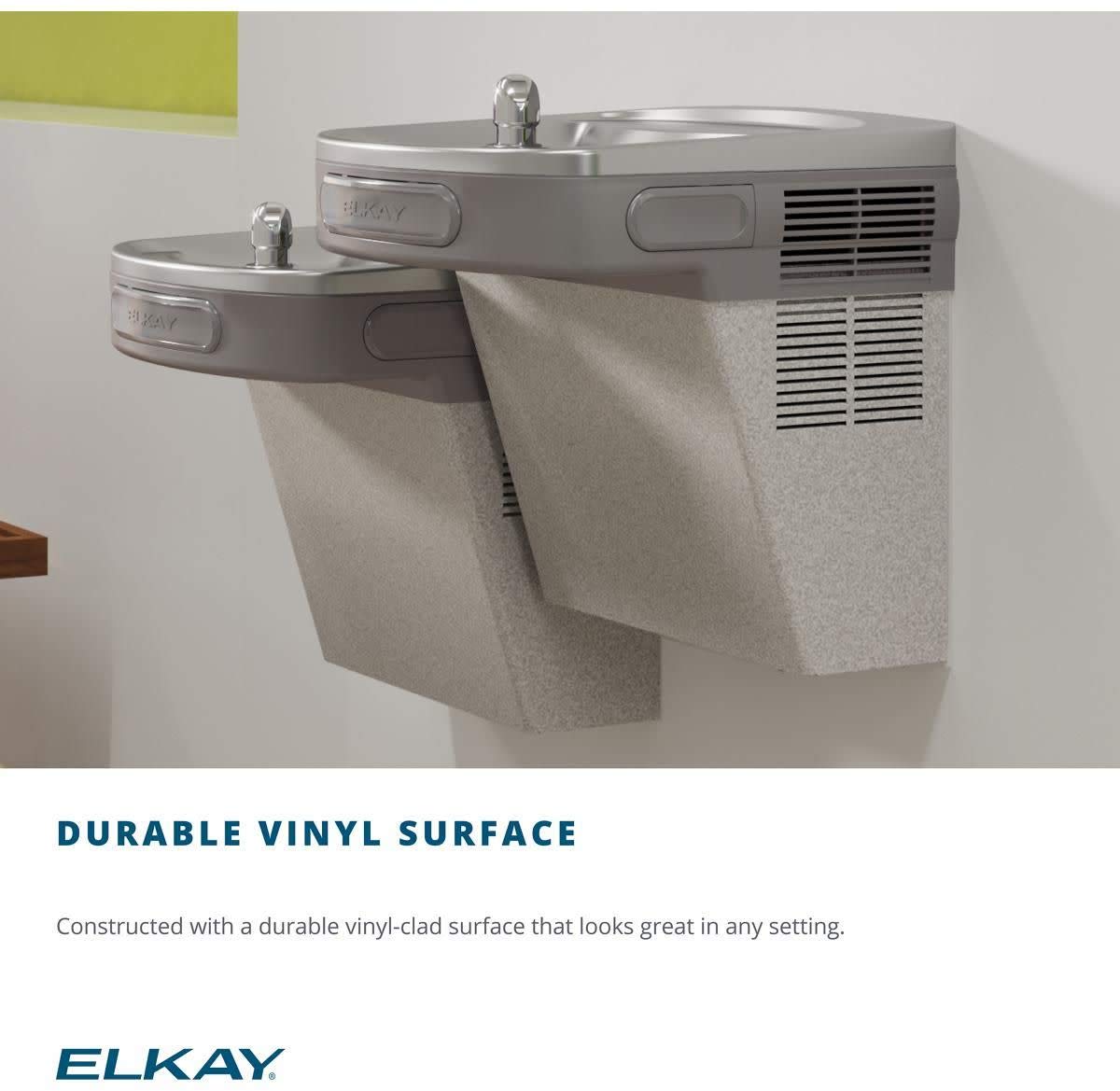 Elkay EZS8L ELKAY COMMERCIAL Wall Mount Cooler ADA Light Gray Granite