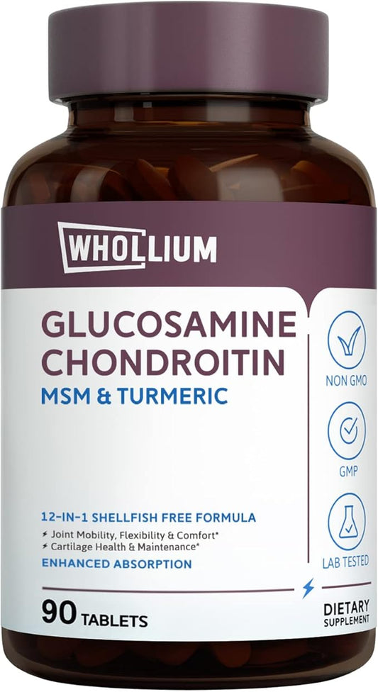 Glucosamine Chondroitin, 1500 mg Glucosamine HCl, 90 Tabs