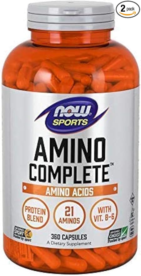 Now Foods Amino Complete, 360 Count (Pack of 2)