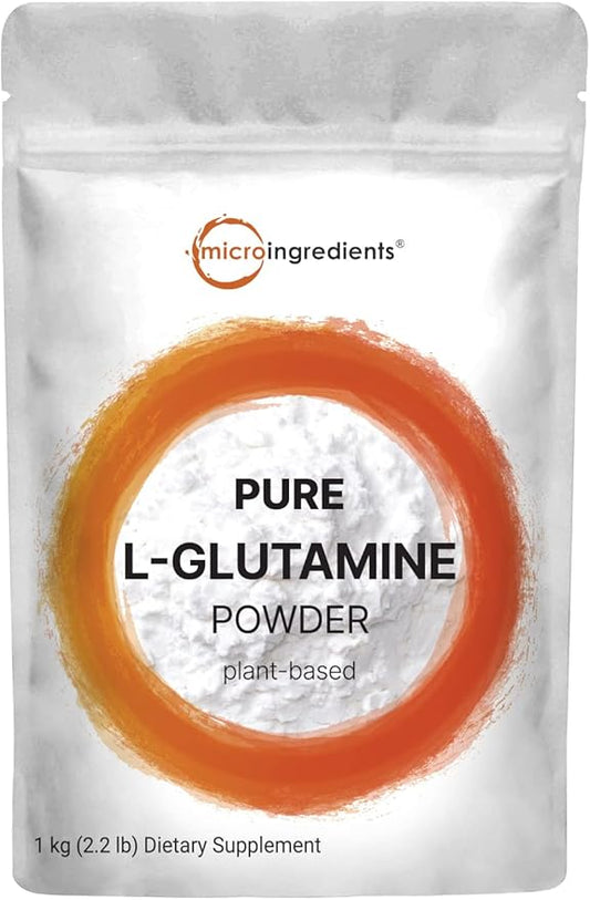 L Glutamine Powder Gut Health, 1Kg, 100% Pure,