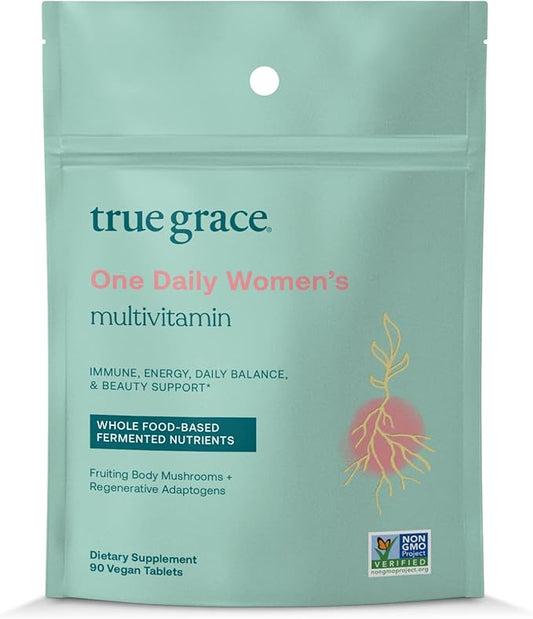 True Grace One Daily Women’s Multivitamin 90 Vegan