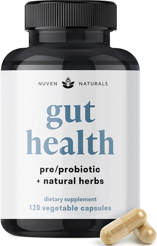 All-in-One Gut Health w/Probiotics, Prebiotics, Digestion-Supporting