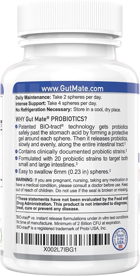 Gut Mate® Probiotics 15x More