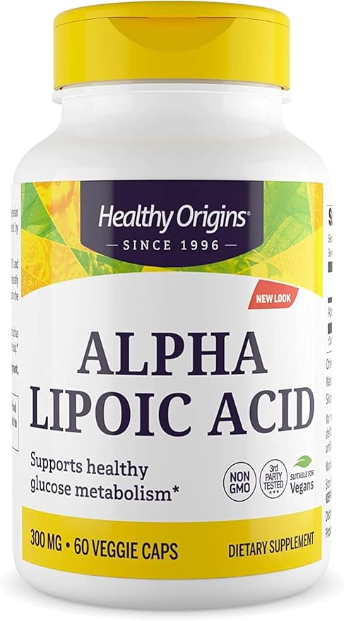 Healthy Origins Alpha Lipoic Acid 300 60 Veggie