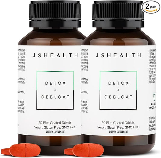 JSHealth Vitamins Detox and Debloat Liver (60 Tablets, 2)