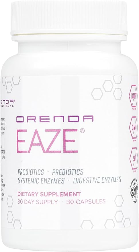 Orenda Eaze®: Gut Wellness Capsules 6-in-1 Digestive 30 Capsules