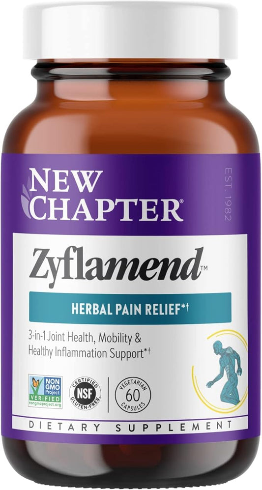 New Chapter Zyflamend™ Multi-Herbal Pain Reliever+ 10-in-1 Superfood 60 Count