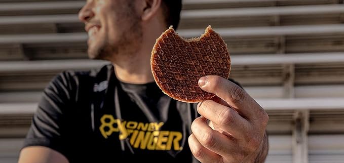 Honey Stinger Mini Waffles – Variety Pack With Sticker and Polybag – 3 Count – Honey Flavor– Energy Source for Any Activity – Resealable Bags