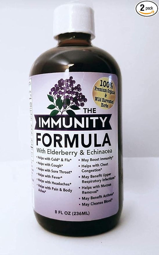 The Immunity Formula Tonic with Organic 8 Ounces 2)
