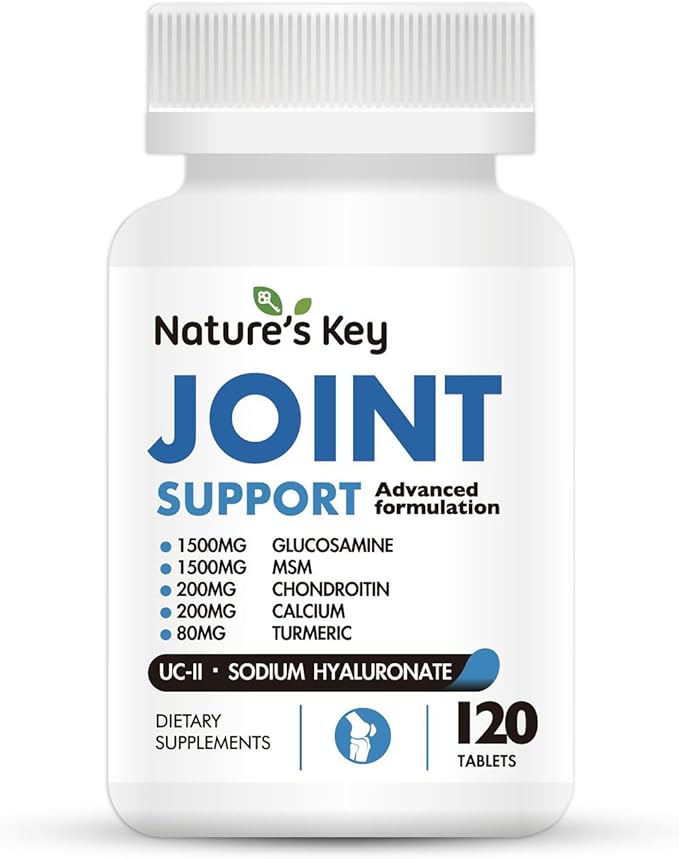 Nature's Key Glucosamine Chondroitin MSM 120 tablets (40 Days