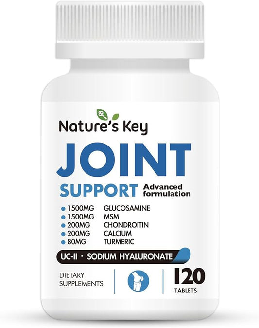 Nature's Key Glucosamine Chondroitin MSM 120 tablets (40 Days