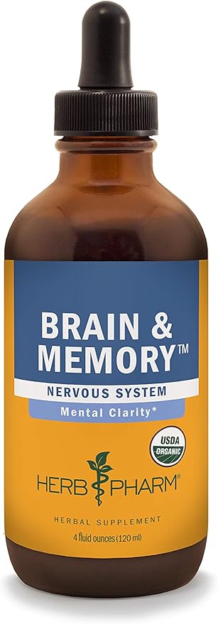 Herb Pharm Brain and Memory Liquid 4 Fl