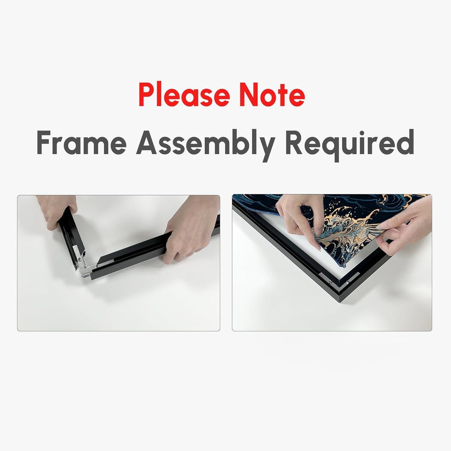 SIGNWIN 36"x72" Extra Large Framed Wall Art Whimsical Garden Bloom, Colorful Abstract Floral for Home Living Room Bedroom Decor (Frame Assembly Required)