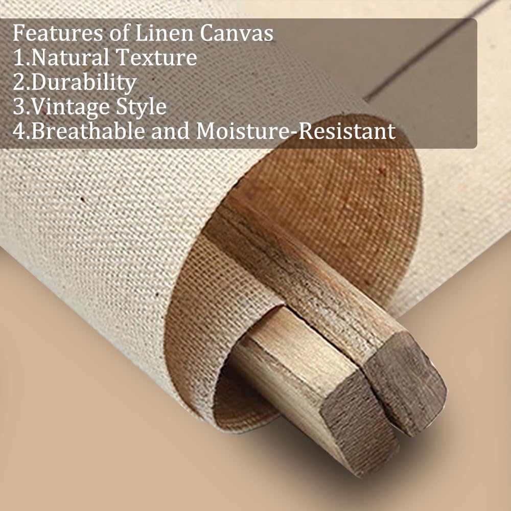 WREVERW Vintage Columbus Poster Canvas Print with Wooden Hanger Frame, Featuring Scioto River Bridge and Iconic LeVeque Tower, Wall Art for Home and Office Decor, 16x23 inches