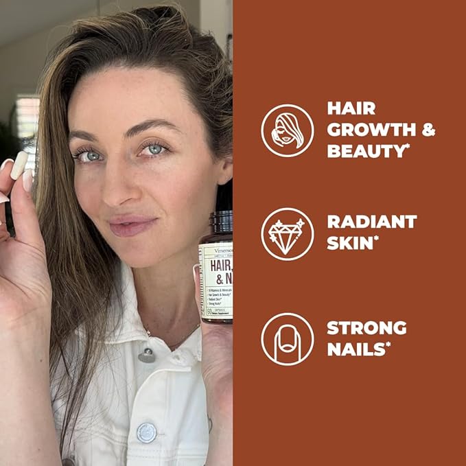 Biotin Hair, Skin & Nails Vitamins 60 Capsules