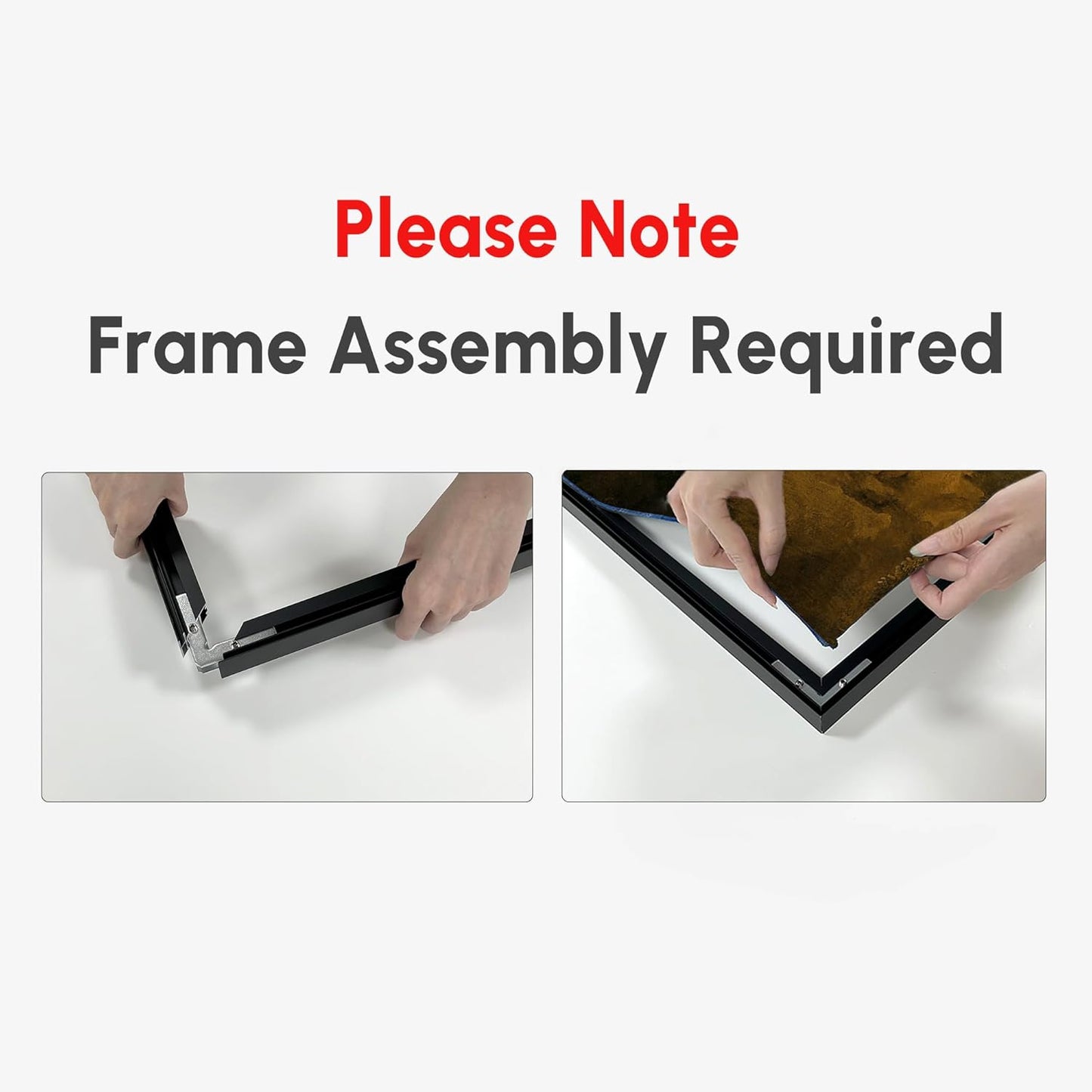 SIGNWIN 36"x60" Extra Large Framed Wall Art Green Line Art Mountain Landscape Illustration for Home Living Room Bedroom Decor (Frame Assembly Required)