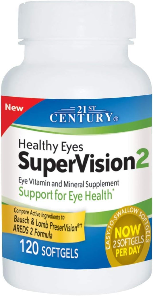 21st Century Healthy Eyes SuperVision2 Softgels, 120 Count 2)