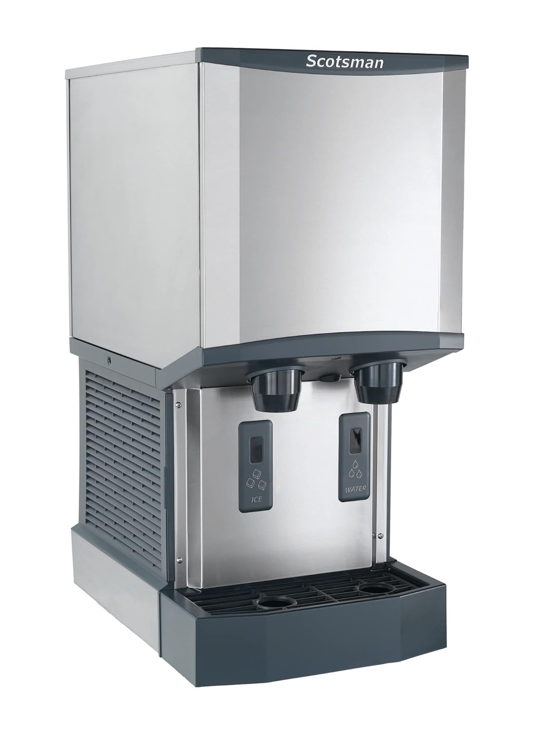 Scotsman Commercial Nugget ice Maker, Ice and Water Dispenser with Storage (HID312A-1) 260 pounds per Day