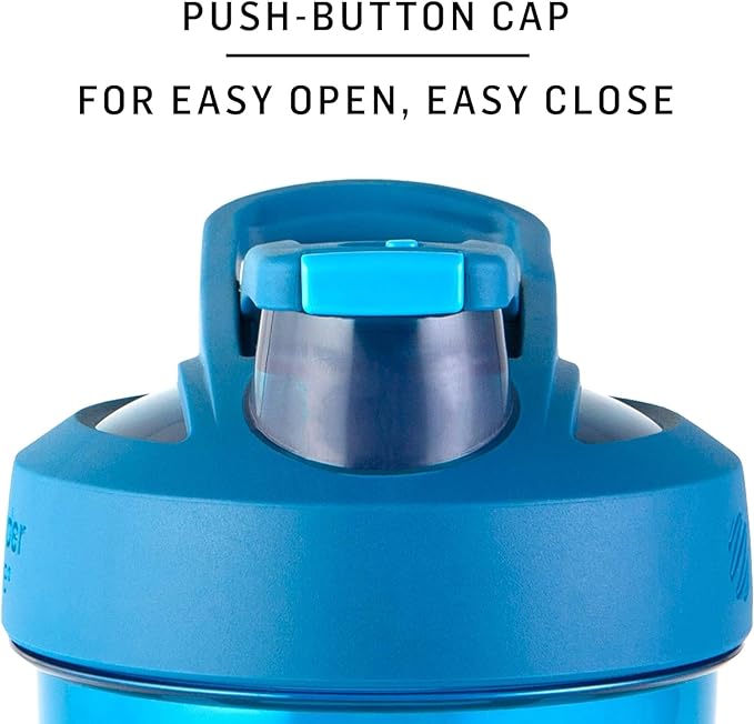 BlenderBottle 28-Ounce Strada Shaker Cup Bundle - Blue and Purple