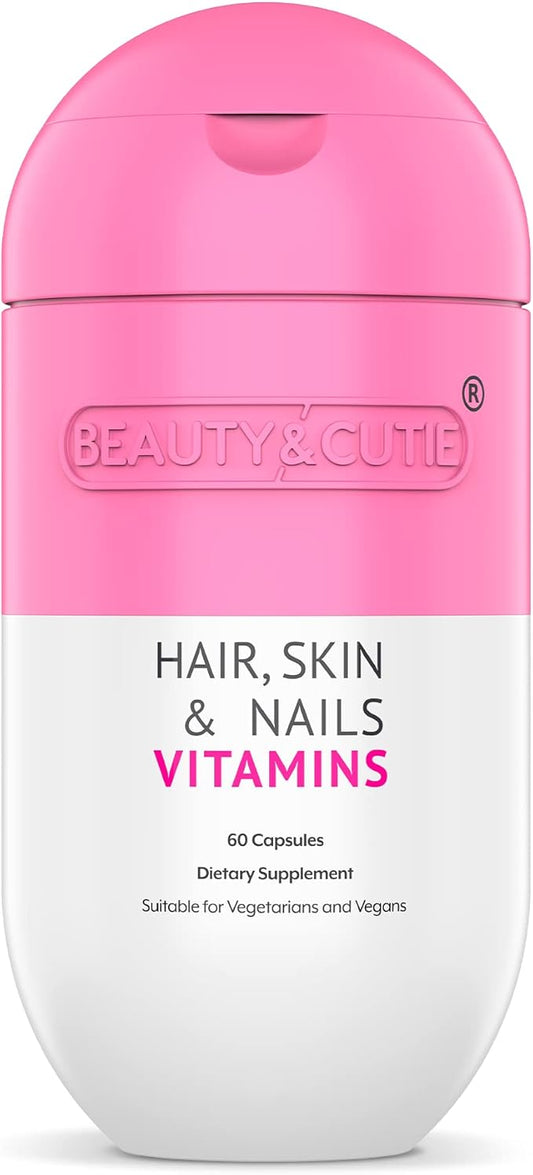 Hair Skin and Nails Vitamins – 60 Count