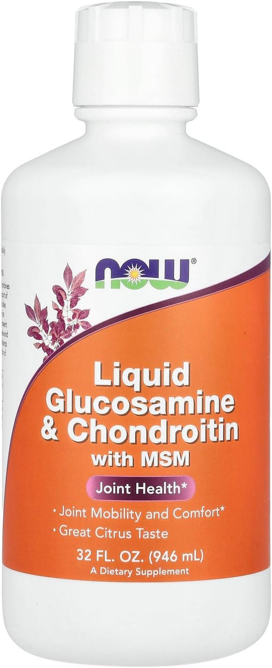 NOW Supplements, Glucosamine & Chondroitin 32-Ounce