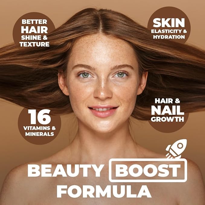 Biotin Hair, Skin & Nails Vitamins 60 Capsules