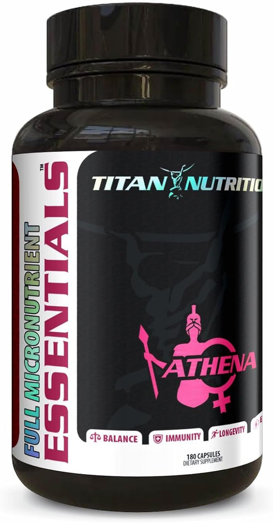 Titan Nutrition Essentials Women’s Daily Multivitamin, 180 Ct