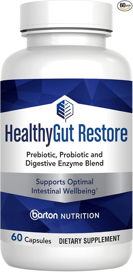 HealthyGutSupport+ - Gut Health and Immunity 60 Doctor-Formulated