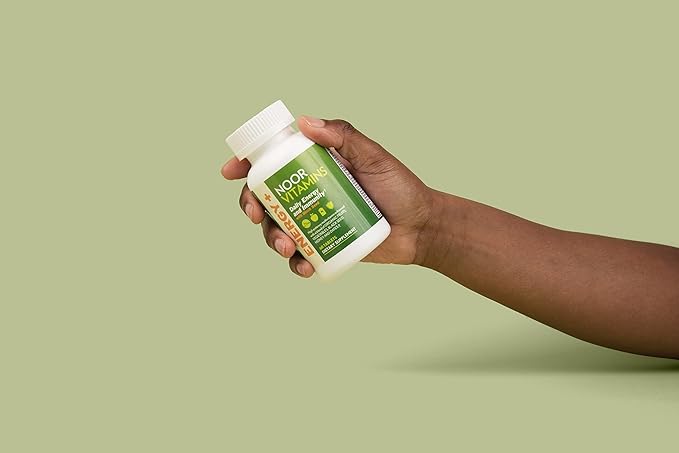 Noor Vitamins Energy+ Multivitamin; Halal Vitamin 26 Vitamins 2 Month