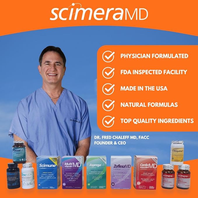 ScimeraMD® Zoflexa Joint Support Supplement 60 CT