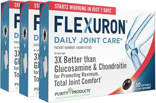 Purity Products Flexuron Joint Formula 3X 7 Days 30 Count (3)