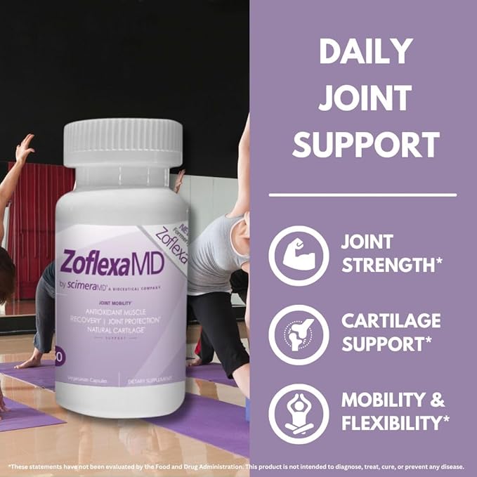 ScimeraMD® Zoflexa Joint Support Supplement 60 CT