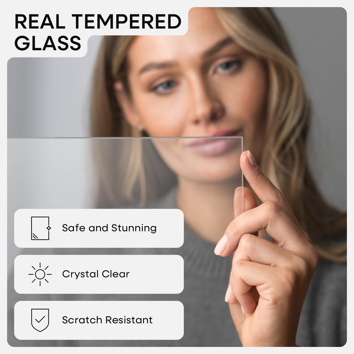 Homeforia 12x17 Picture Frame Black, High End Metal 12x17 Poster Frames with Mat 10x15 for Photo, 12 x 17 Black Frame Matted to 10 x 15 inch Print, 17x12 Thin Frame, Tempered Glass, Wall Kit, Set of 1