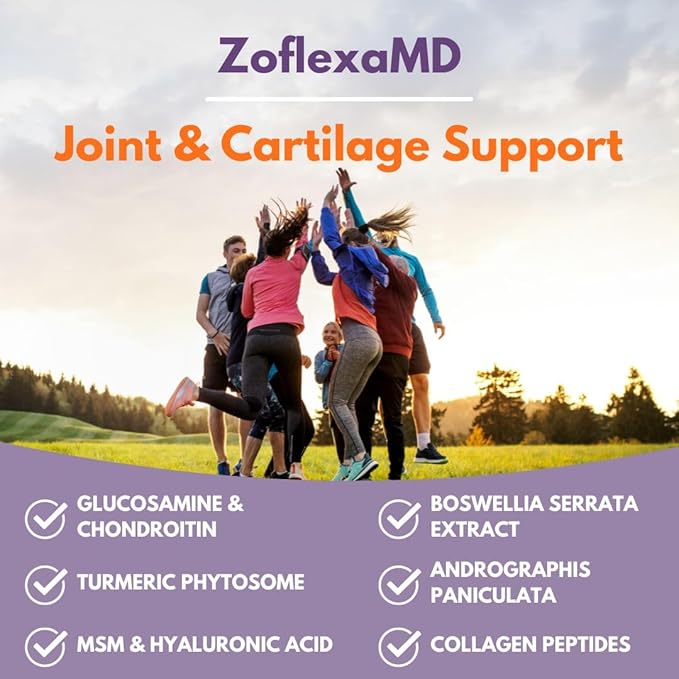 ScimeraMD® Zoflexa Joint Support Supplement 60 CT