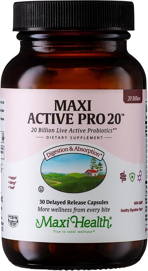 Probiotics for Digestive Health and Gut 15 Strains, 20 Billion 30 Capsules