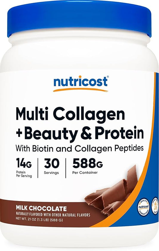 Nutricost Multi Collagen + Beauty & 30 Servings