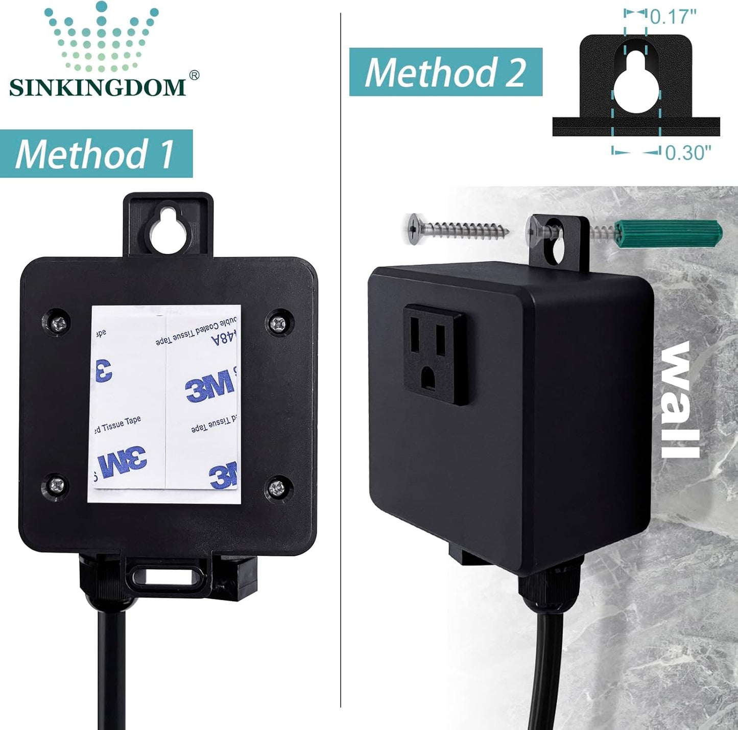 Garbage Disposal SinkTop Air Switch Kit with Stainless Steel Button,Brushed Nickel