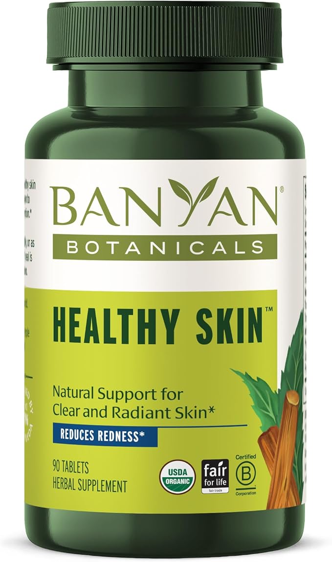 Banyan Botanicals Healthy Skin – Organic 90 Tablets