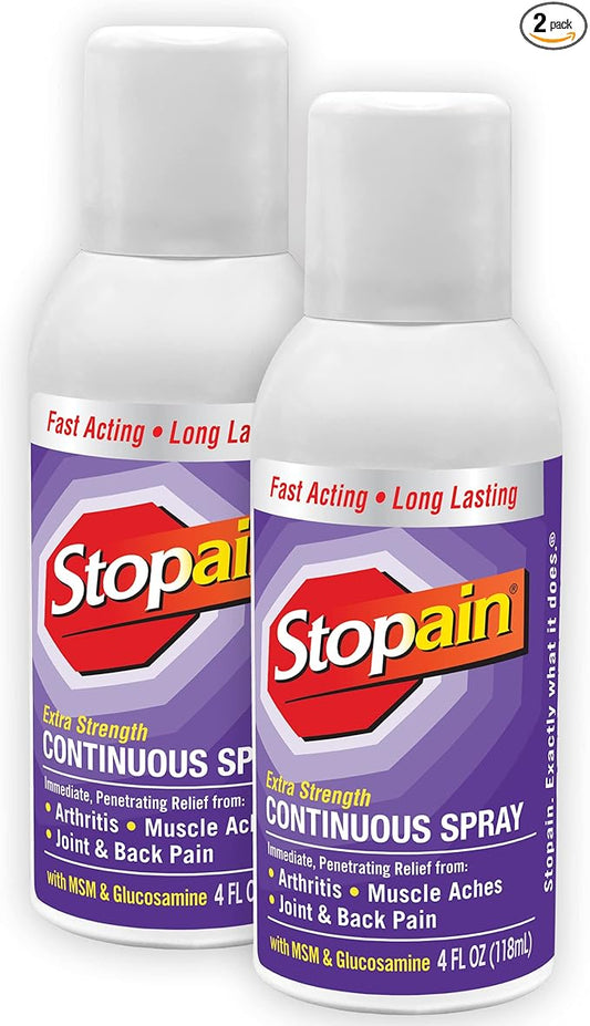 Stopain Pain Relief Spray 4oz (2
