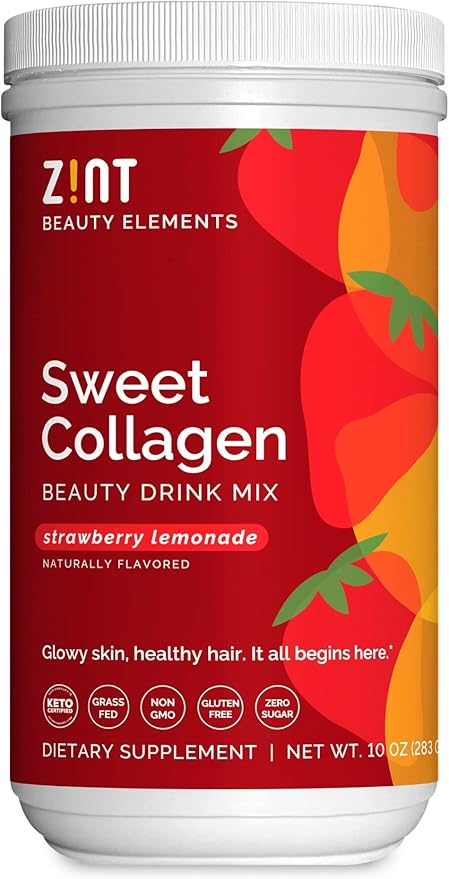 Zint Sweet Collagen Powder Beauty Drink 10 oz