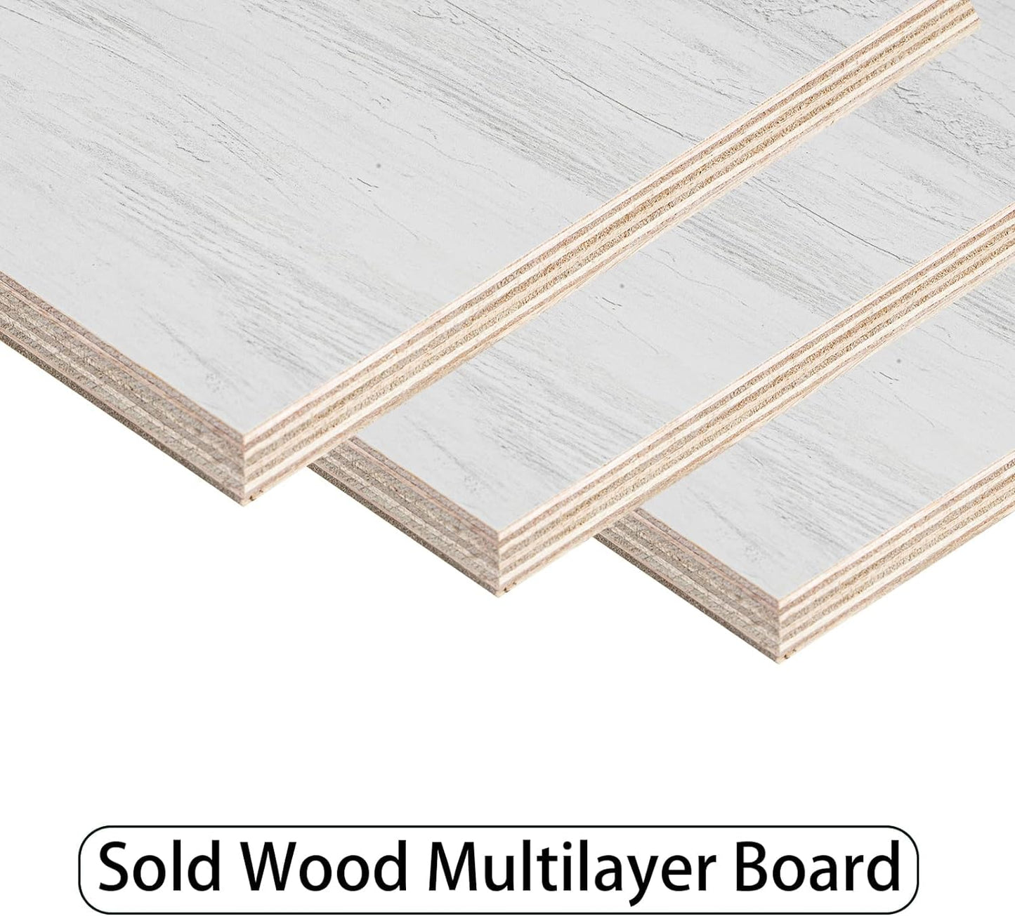 Pmnianhua Modern Floating TV Stand, 47'' Wall-Mounted Media Console with Storage for Bedroom, Living Room (Grey-White)