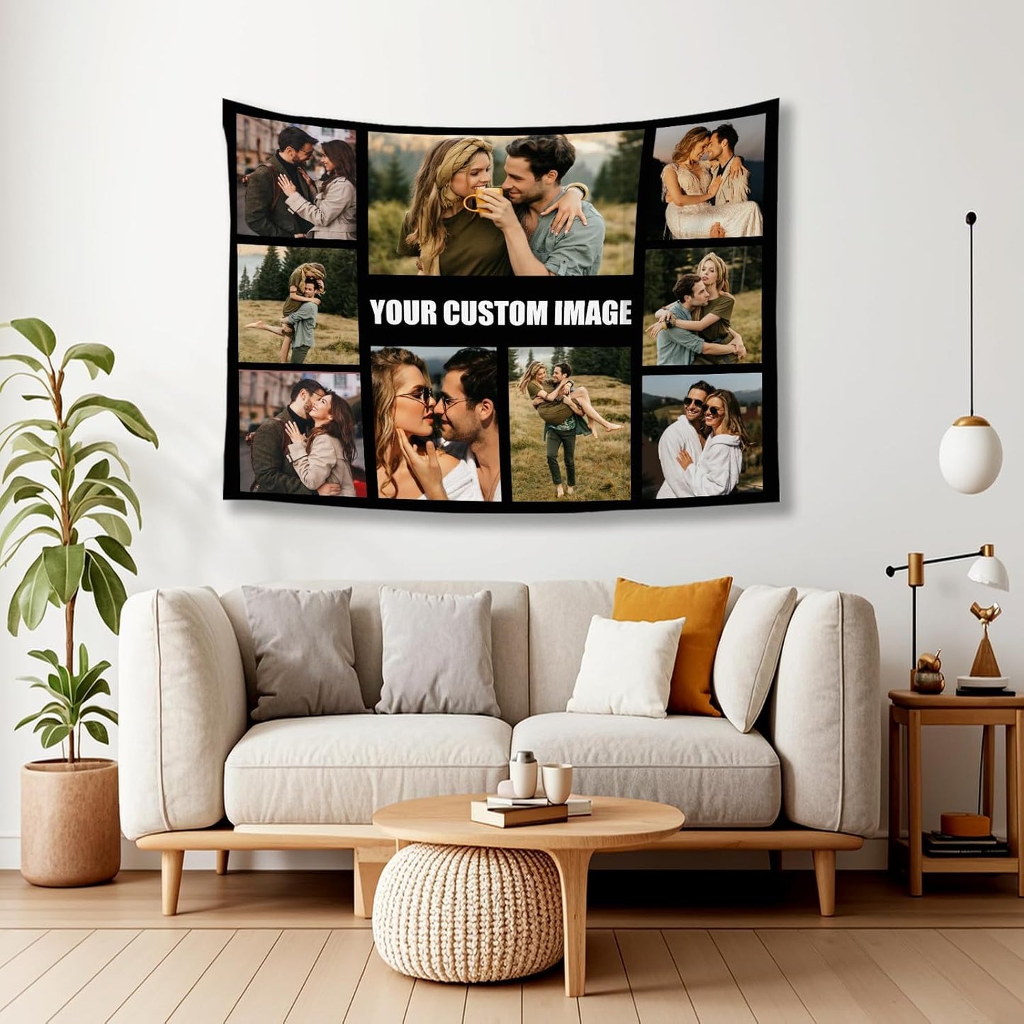 Custom Tapestry For Wall Bedroom Custom Backdrop Personalized Image Text Photo Customized Funny Tapestry Banners And Signs Multiple Pictures Horizontal Tapestrys