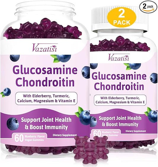Sugar Free Glucosamine Chondroitin MSM Gummies 120 Cts